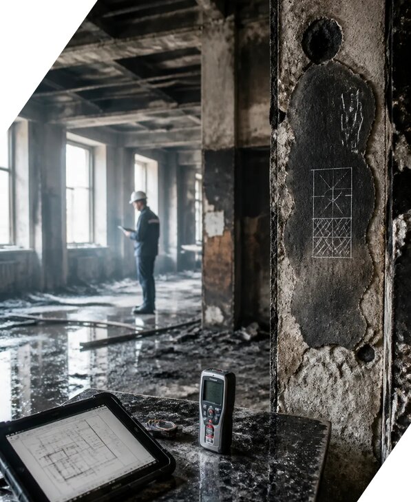 Обследование зданий после пожара в Канаше от 15408 р. | ЭкспертизаРоссия