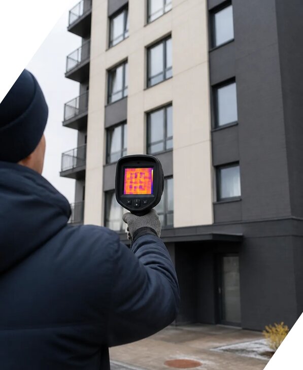 Тепловизионное обследование зданий в Канаше от 5136 р. | ЭкспертизаРоссия