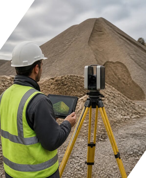 Лазерное 3D сканирование насыпей в Канаше от 15408 р. | ЭкспертизаРоссия
